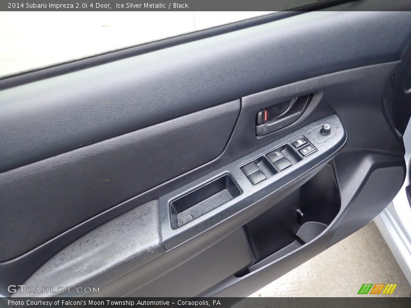 Ice Silver Metallic / Black 2014 Subaru Impreza 2.0i 4 Door