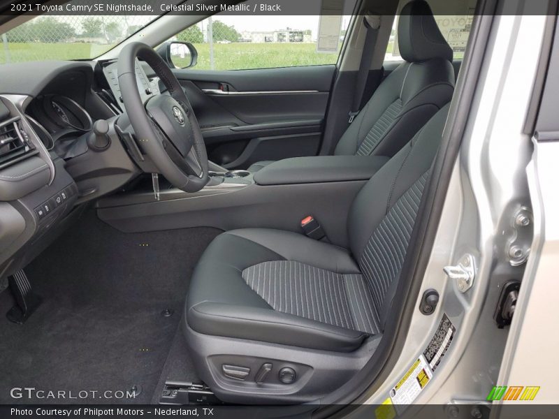  2021 Camry SE Nightshade Black Interior