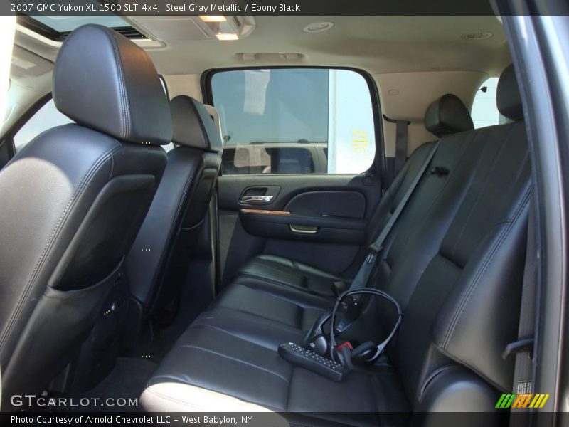 Steel Gray Metallic / Ebony Black 2007 GMC Yukon XL 1500 SLT 4x4