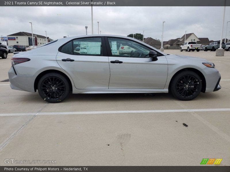  2021 Camry SE Nightshade Celestial Silver Metallic