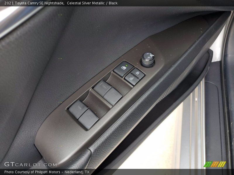 Celestial Silver Metallic / Black 2021 Toyota Camry SE Nightshade