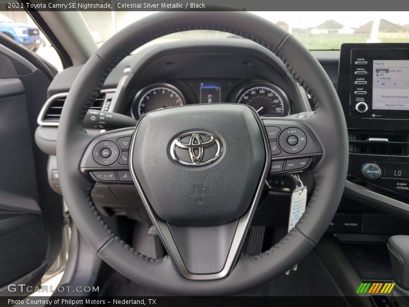  2021 Camry SE Nightshade Steering Wheel