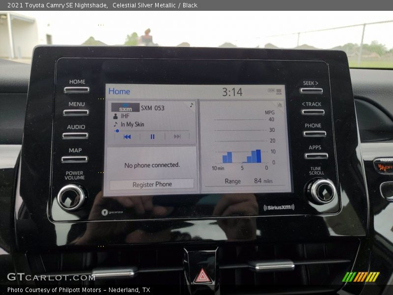 Celestial Silver Metallic / Black 2021 Toyota Camry SE Nightshade