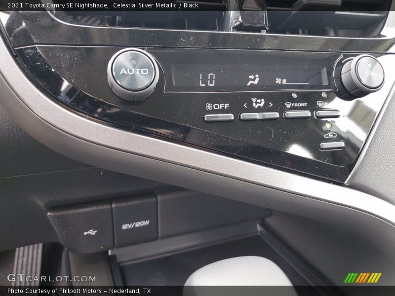 Celestial Silver Metallic / Black 2021 Toyota Camry SE Nightshade