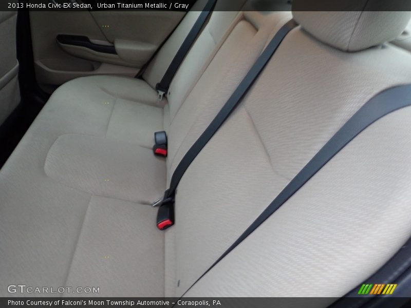 Urban Titanium Metallic / Gray 2013 Honda Civic EX Sedan
