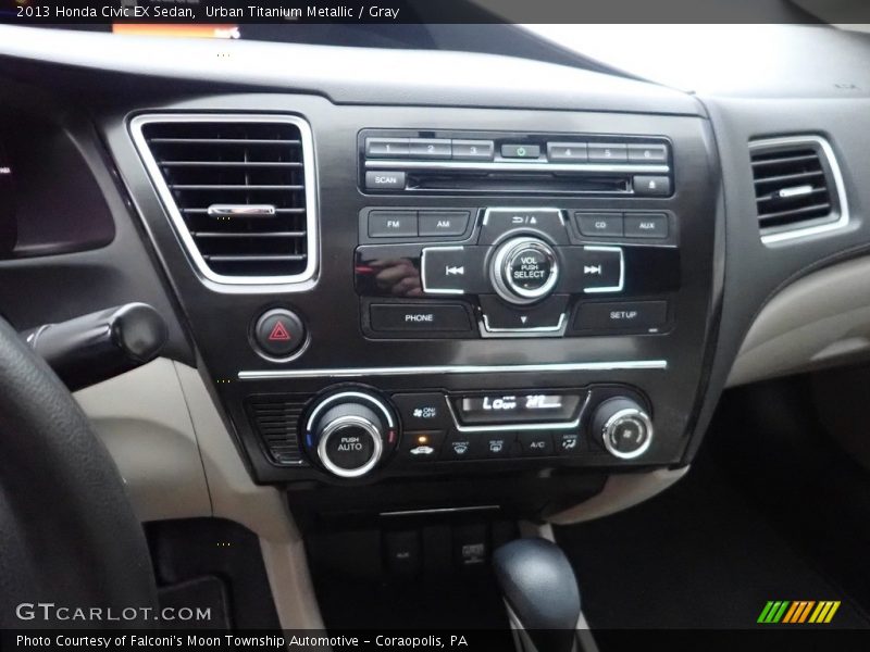 Urban Titanium Metallic / Gray 2013 Honda Civic EX Sedan