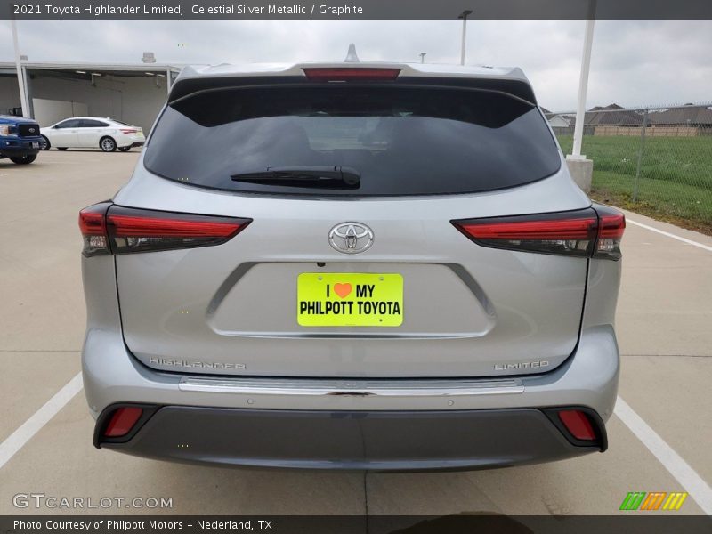 Celestial Silver Metallic / Graphite 2021 Toyota Highlander Limited
