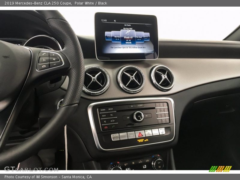 Polar White / Black 2019 Mercedes-Benz CLA 250 Coupe