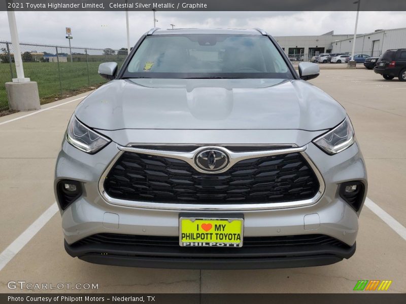 Celestial Silver Metallic / Graphite 2021 Toyota Highlander Limited