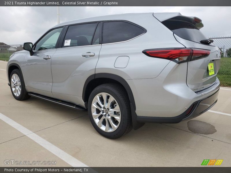 Celestial Silver Metallic / Graphite 2021 Toyota Highlander Limited