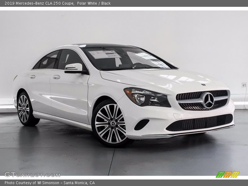 Polar White / Black 2019 Mercedes-Benz CLA 250 Coupe