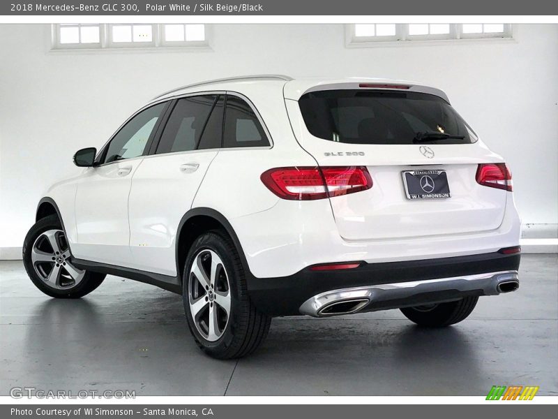 Polar White / Silk Beige/Black 2018 Mercedes-Benz GLC 300