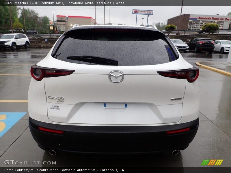 Snowflake White Pearl Mica / White 2020 Mazda CX-30 Premium AWD