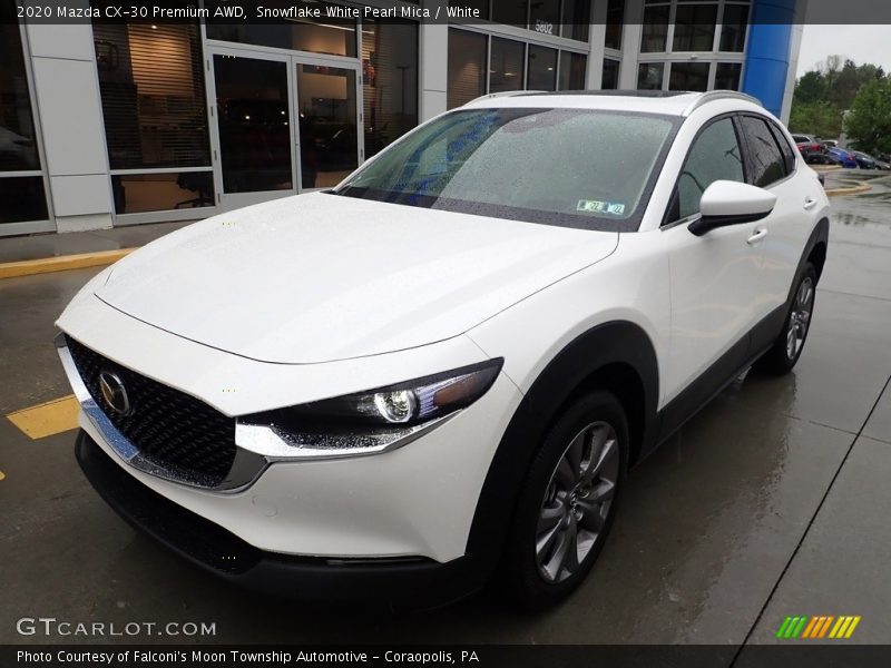 Snowflake White Pearl Mica / White 2020 Mazda CX-30 Premium AWD