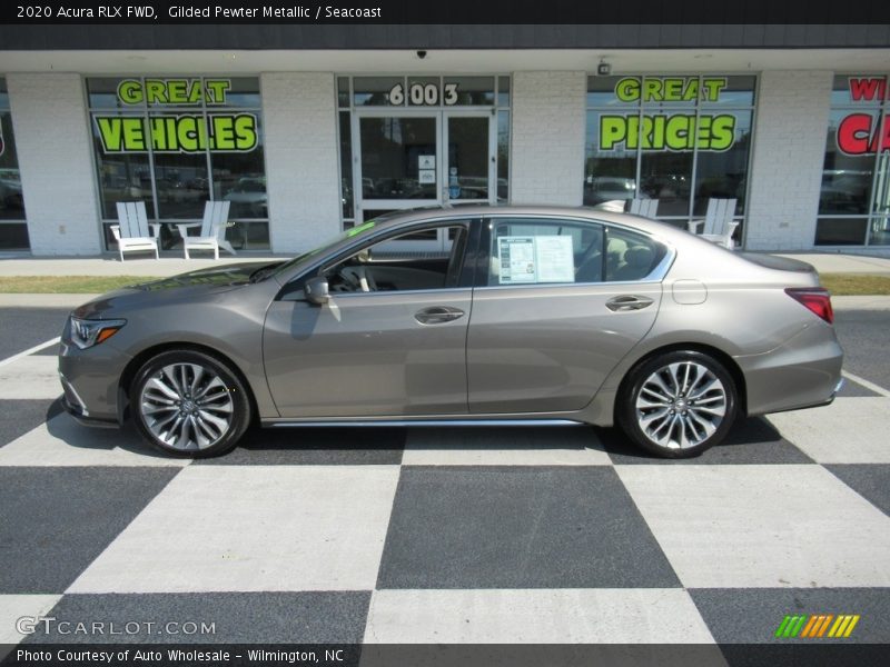 Gilded Pewter Metallic / Seacoast 2020 Acura RLX FWD