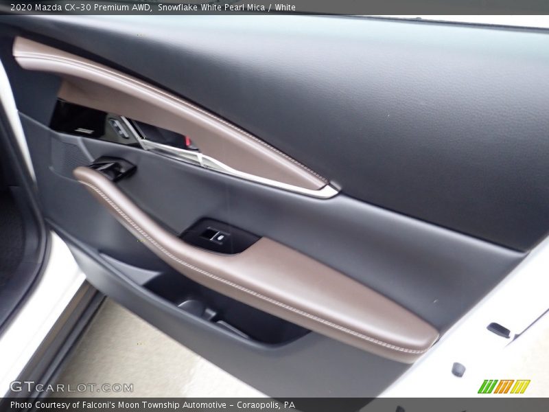 Snowflake White Pearl Mica / White 2020 Mazda CX-30 Premium AWD