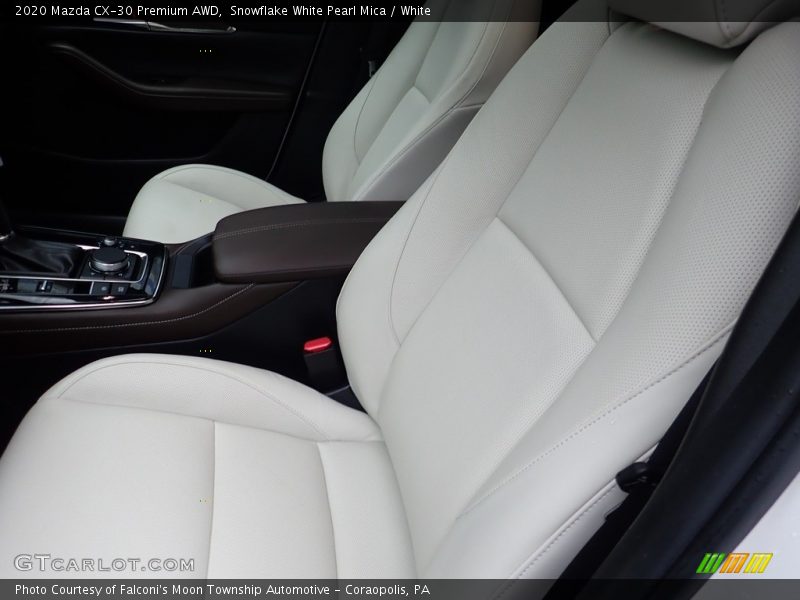 Snowflake White Pearl Mica / White 2020 Mazda CX-30 Premium AWD