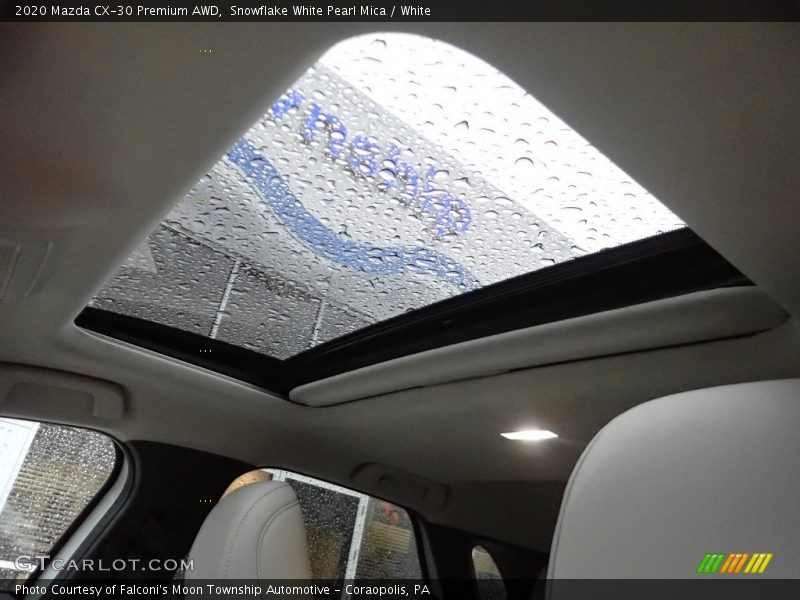 Snowflake White Pearl Mica / White 2020 Mazda CX-30 Premium AWD