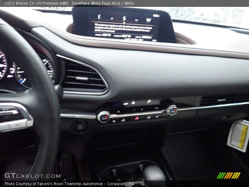 Snowflake White Pearl Mica / White 2020 Mazda CX-30 Premium AWD