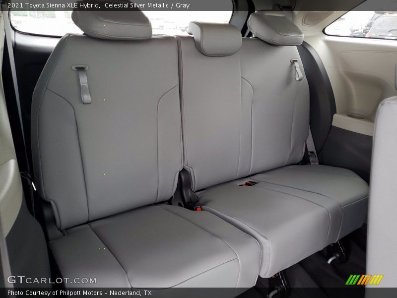 Celestial Silver Metallic / Gray 2021 Toyota Sienna XLE Hybrid