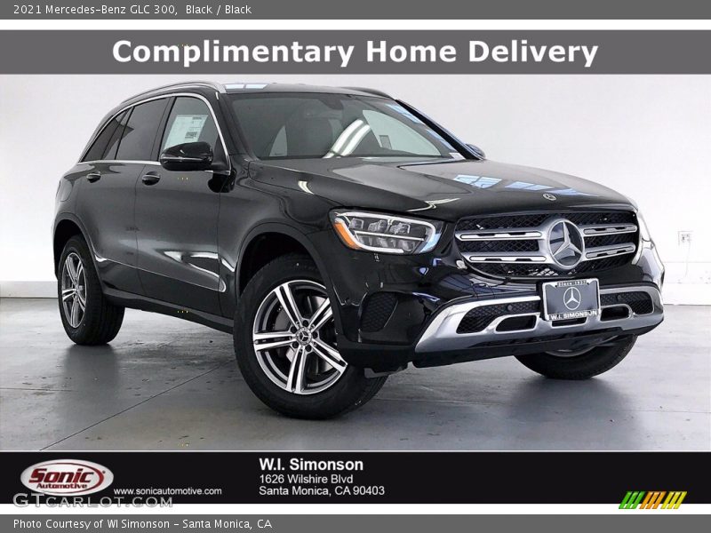 Black / Black 2021 Mercedes-Benz GLC 300