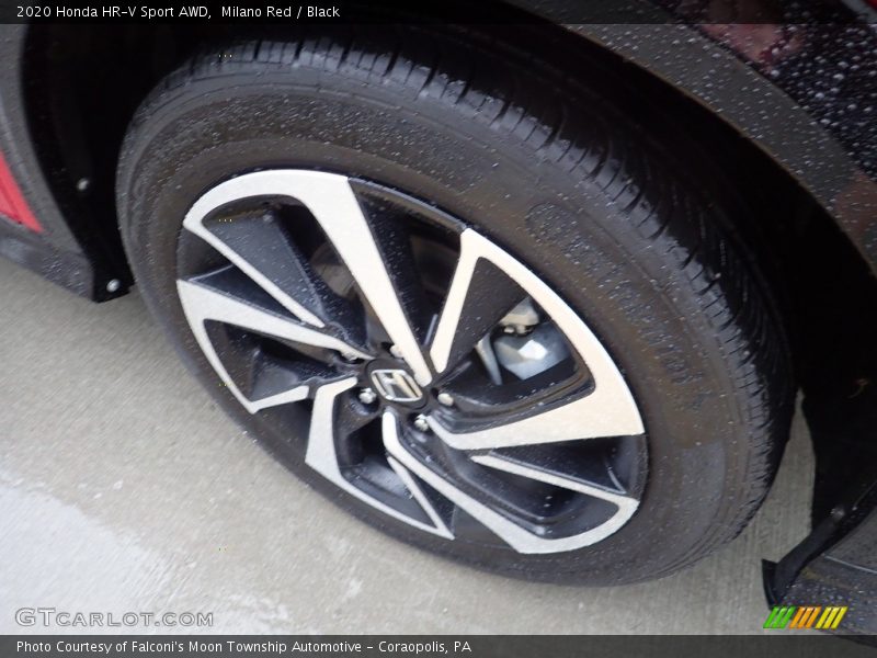 Milano Red / Black 2020 Honda HR-V Sport AWD