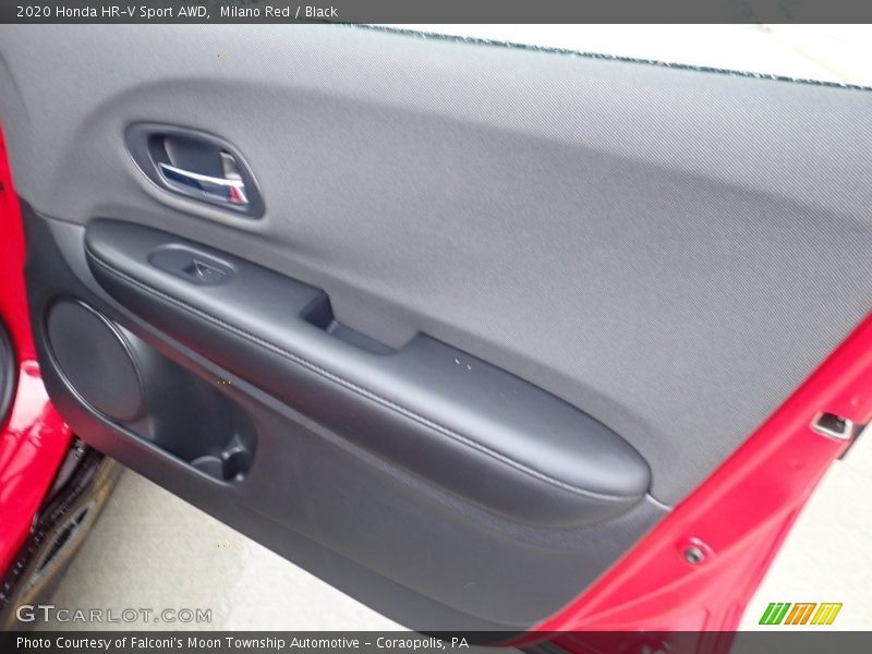 Milano Red / Black 2020 Honda HR-V Sport AWD