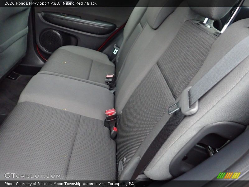 Milano Red / Black 2020 Honda HR-V Sport AWD