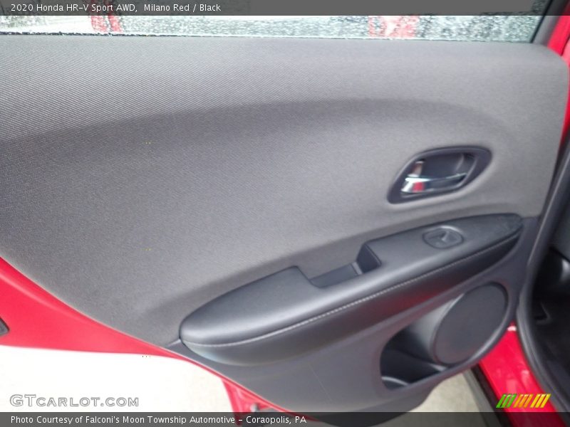 Milano Red / Black 2020 Honda HR-V Sport AWD