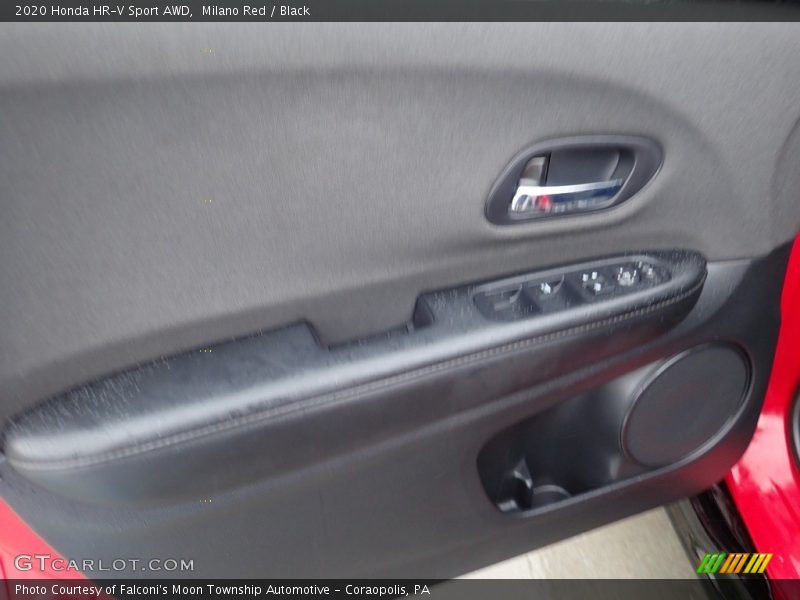 Milano Red / Black 2020 Honda HR-V Sport AWD