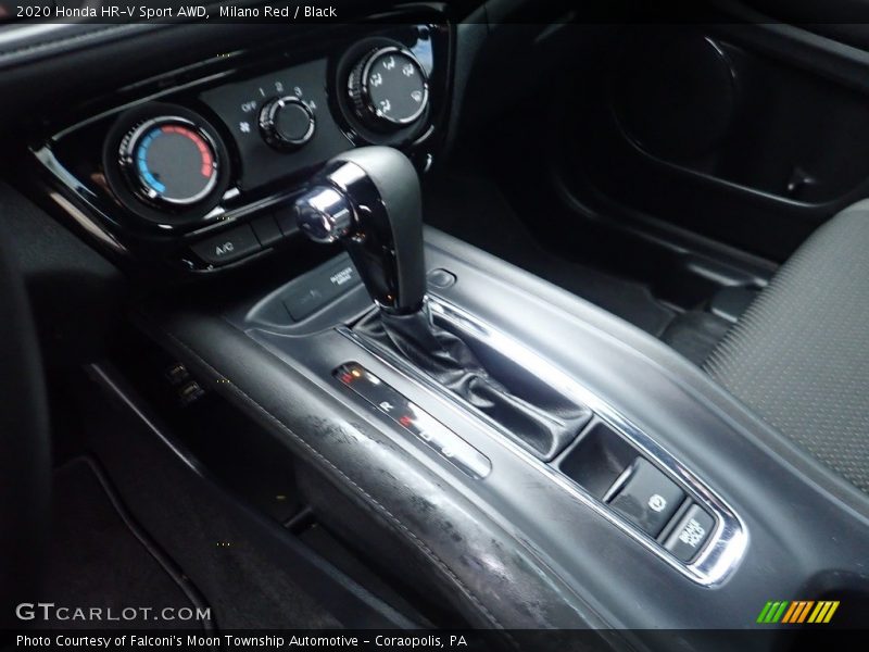 Milano Red / Black 2020 Honda HR-V Sport AWD