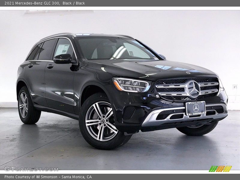 Black / Black 2021 Mercedes-Benz GLC 300