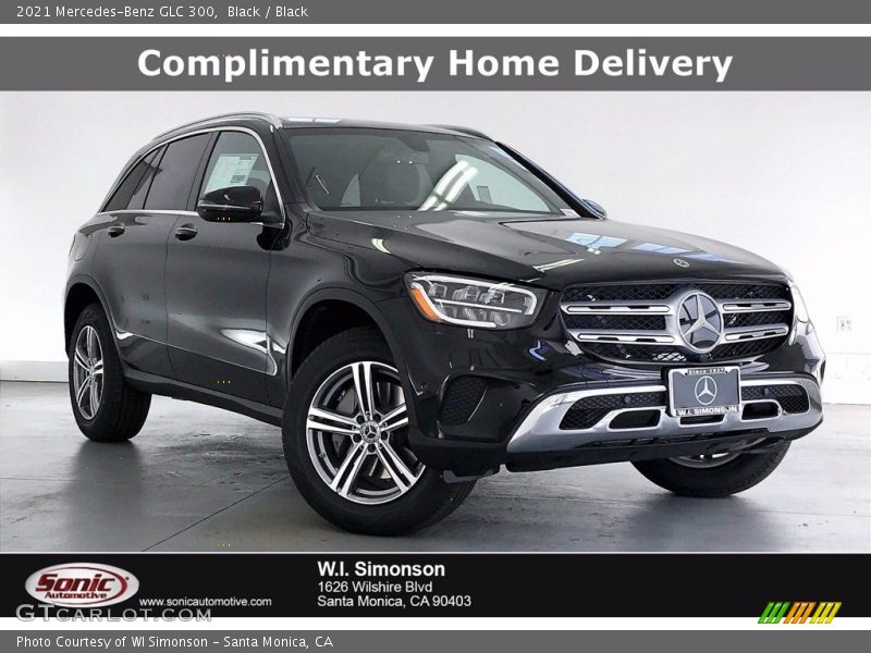 Black / Black 2021 Mercedes-Benz GLC 300