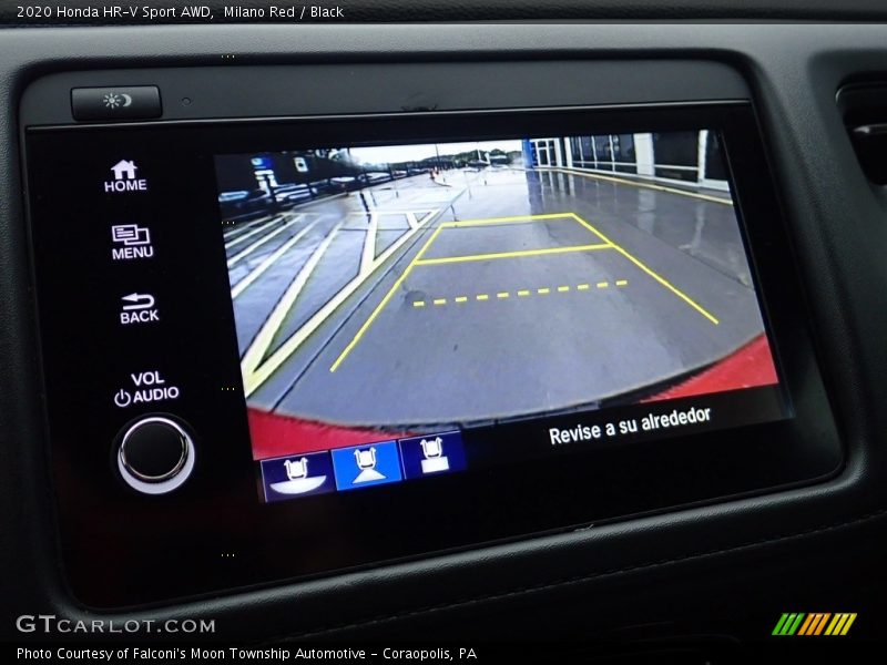 Milano Red / Black 2020 Honda HR-V Sport AWD