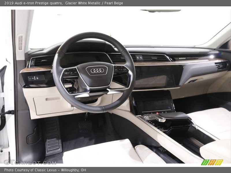 Dashboard of 2019 e-tron Prestige quattro