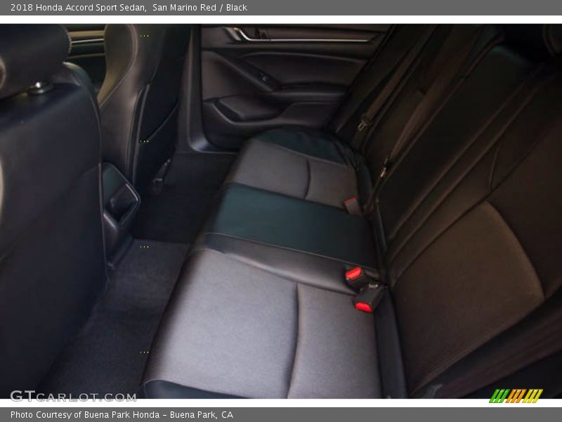 San Marino Red / Black 2018 Honda Accord Sport Sedan
