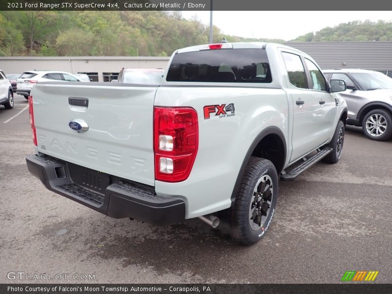 Cactus Gray Metallic / Ebony 2021 Ford Ranger STX SuperCrew 4x4