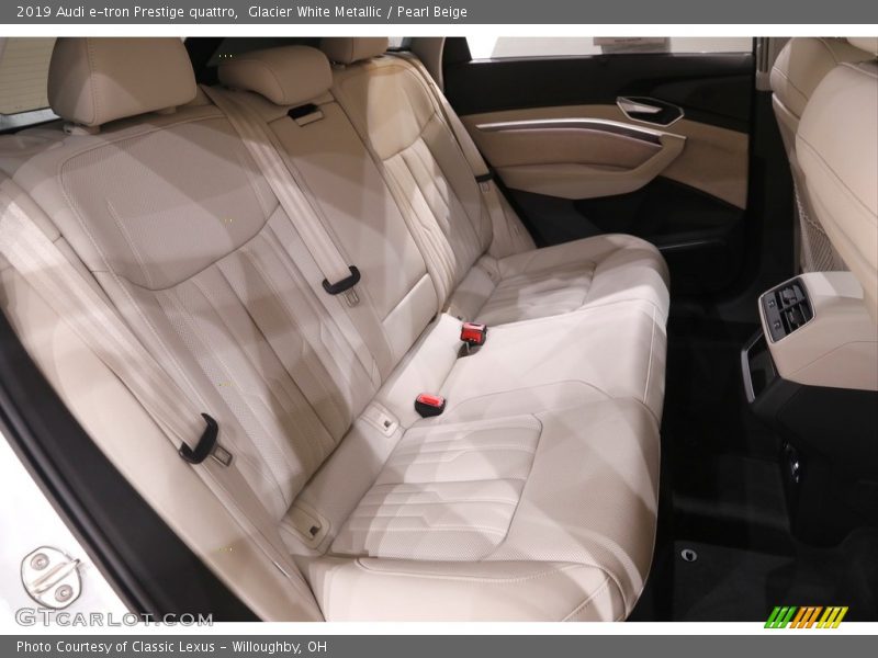 Rear Seat of 2019 e-tron Prestige quattro