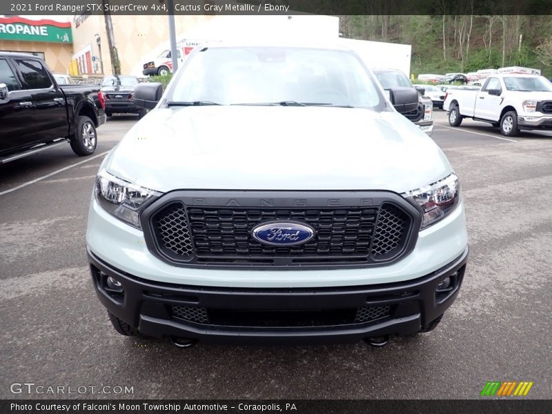 Cactus Gray Metallic / Ebony 2021 Ford Ranger STX SuperCrew 4x4