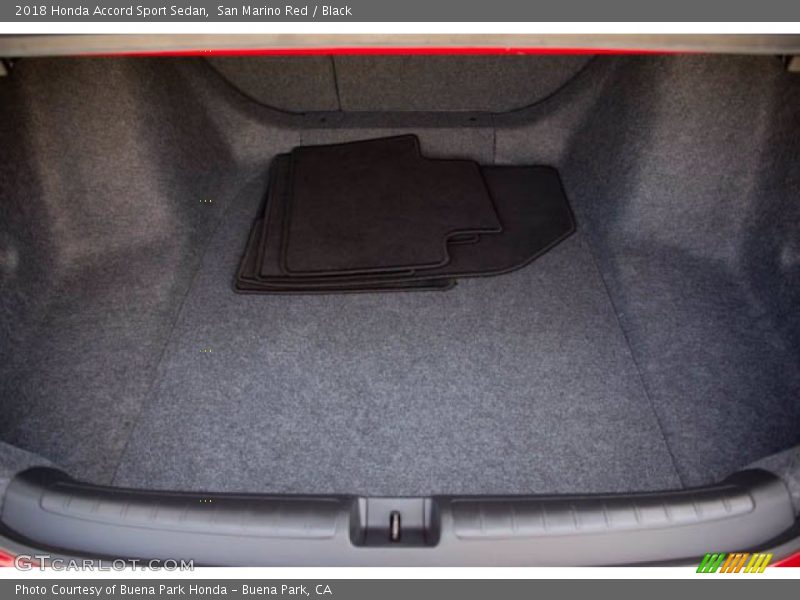 San Marino Red / Black 2018 Honda Accord Sport Sedan
