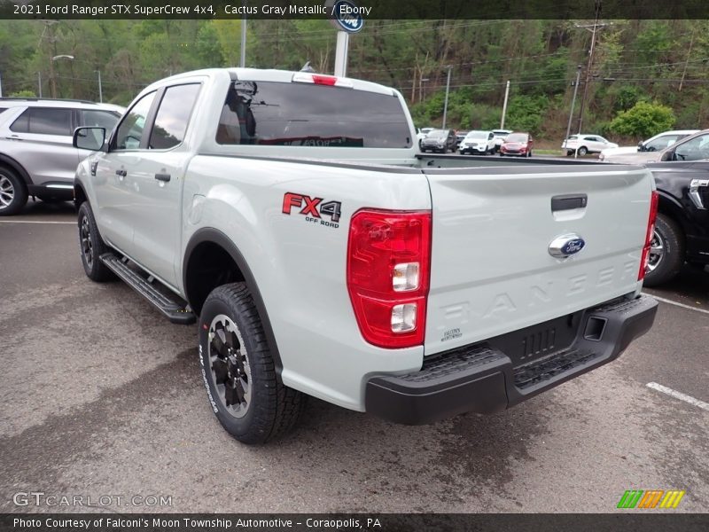 Cactus Gray Metallic / Ebony 2021 Ford Ranger STX SuperCrew 4x4
