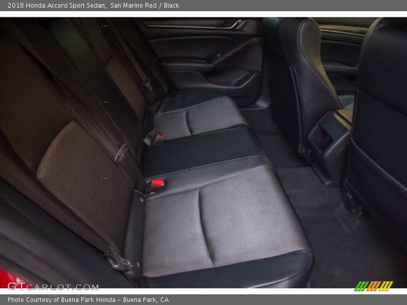 San Marino Red / Black 2018 Honda Accord Sport Sedan