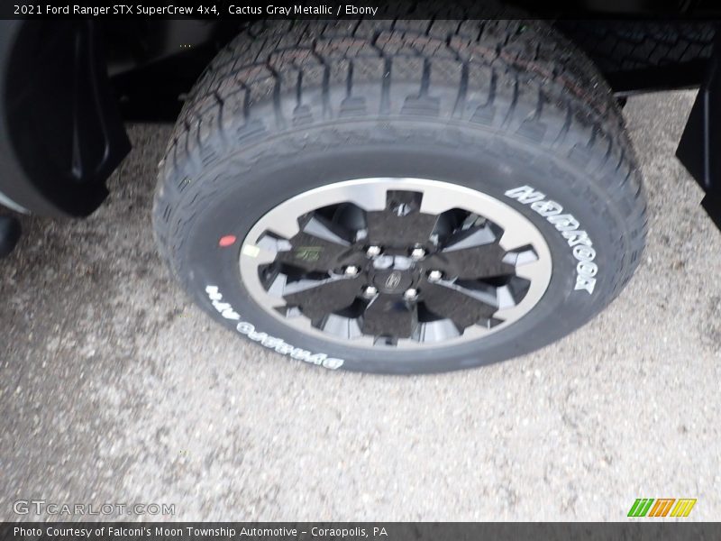 Cactus Gray Metallic / Ebony 2021 Ford Ranger STX SuperCrew 4x4