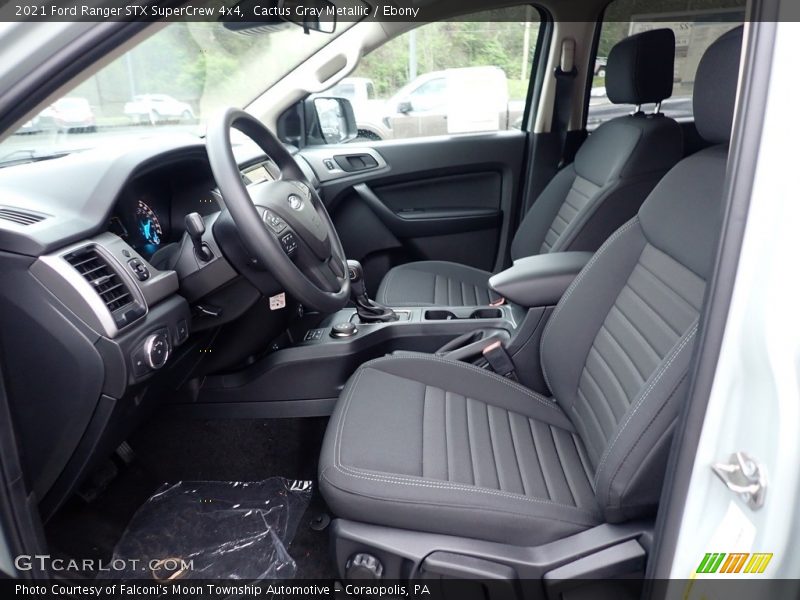 Cactus Gray Metallic / Ebony 2021 Ford Ranger STX SuperCrew 4x4