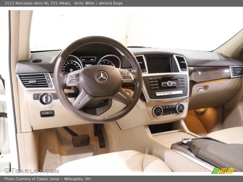 Arctic White / Almond Beige 2013 Mercedes-Benz ML 350 4Matic