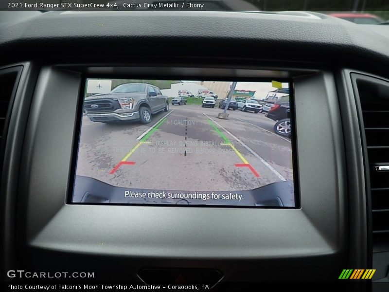 Cactus Gray Metallic / Ebony 2021 Ford Ranger STX SuperCrew 4x4