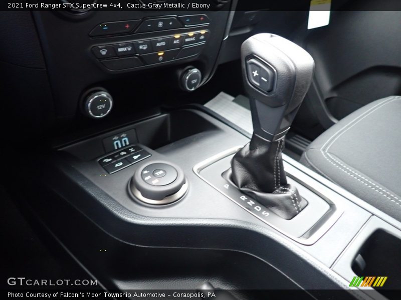 Cactus Gray Metallic / Ebony 2021 Ford Ranger STX SuperCrew 4x4