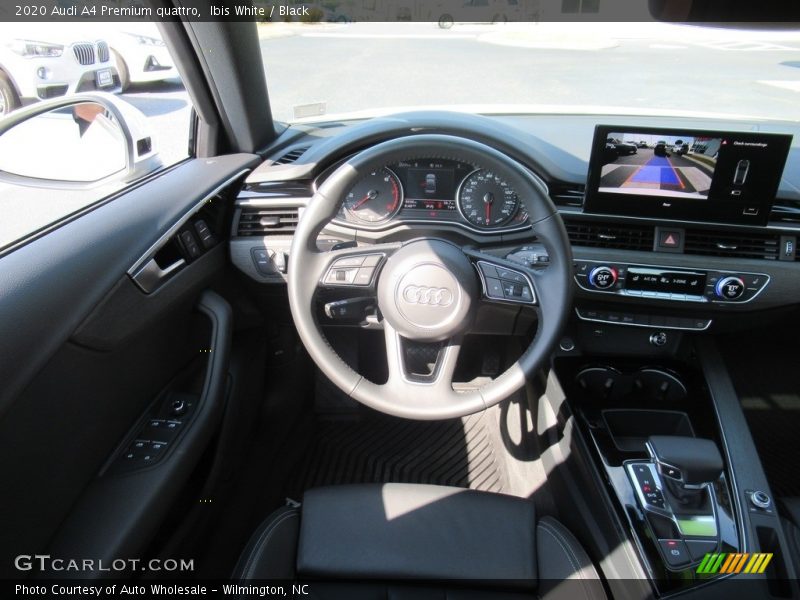 Ibis White / Black 2020 Audi A4 Premium quattro
