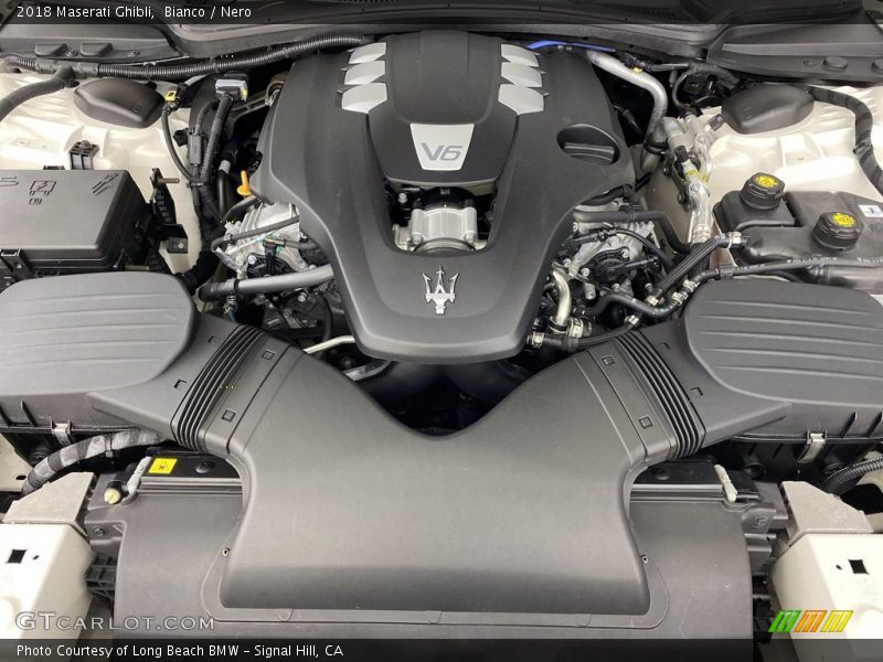  2018 Ghibli  Engine - 3.0 Liter Twin-Turbocharged DOHC 24-Valve VVT V6