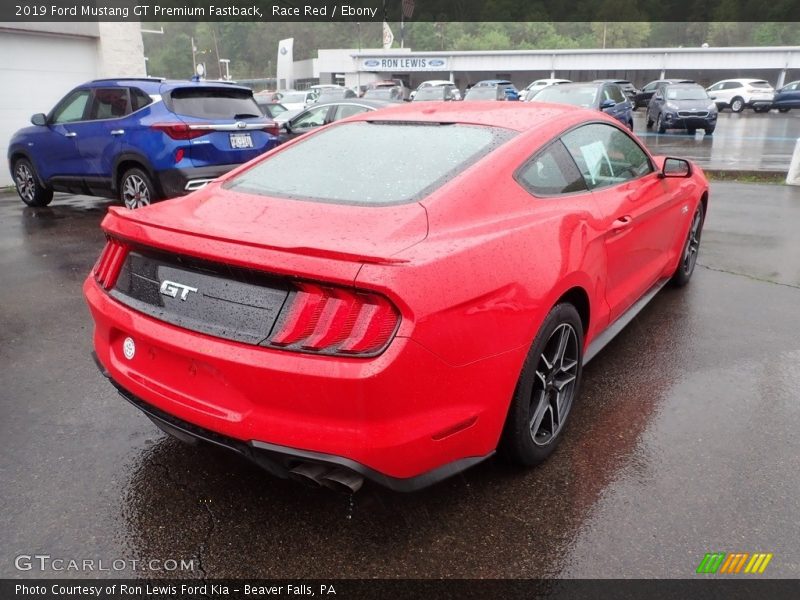 Race Red / Ebony 2019 Ford Mustang GT Premium Fastback